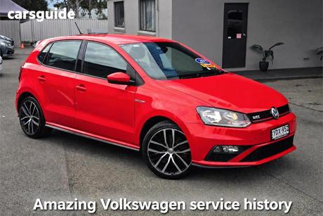Red 2017 Volkswagen Polo Hatchback Gti