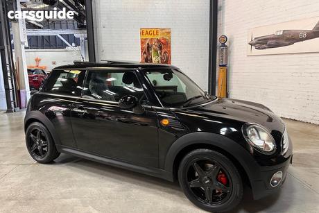 Black 2009 Mini Hatch Hatch COOPER F