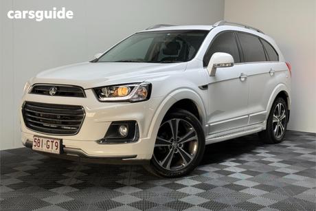 White 2017 Holden Captiva Wagon 7 Ltz (Awd)