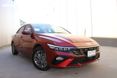 Red 2024 Hyundai I30 Sedan