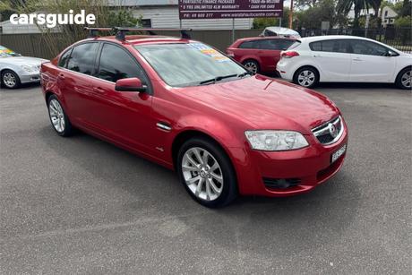 Red 2011 Holden Commodore Sportswagon Berlina International