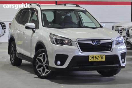White 2020 Subaru Forester Wagon 2.5I (Awd)