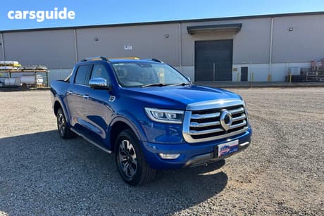 Blue 2022 GWM UTE Dual Cab Utility Cannon-X (4X4)
