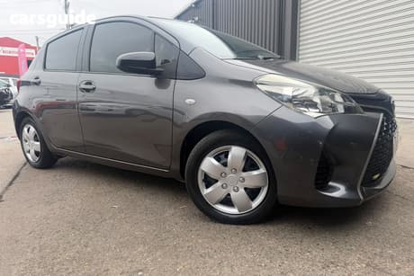 Grey 2016 Toyota Yaris Hatchback Ascent