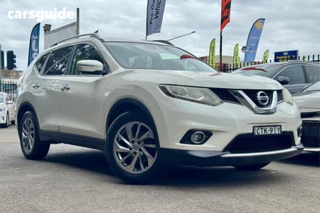 White 2014 Nissan X-Trail Wagon Ti (4X4)