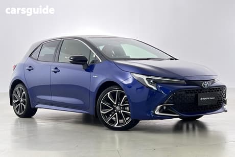 Blue 2024 Toyota Corolla Hatchback Zr Hybrid