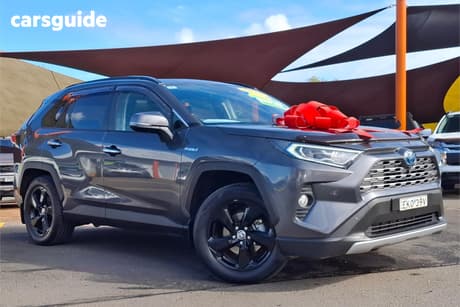 Grey 2020 Toyota RAV4 Wagon Cruiser 2Wd Hybrid