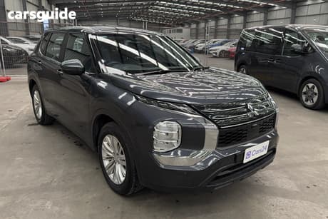 Grey 2024 Mitsubishi Outlander Wagon Es 5 Seat (2Wd)