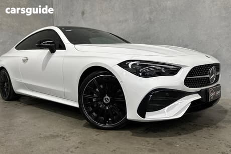 White 2023 Mercedes-Benz Cle300 Coupe Mhev