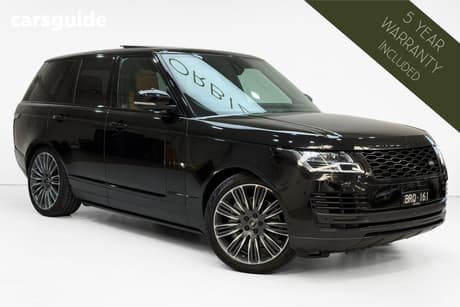 Black 2019 Land Rover Range Rover SUV V8SC AUTOBIOGRAPHY 4X4