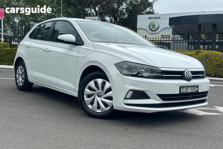 White 2021 Volkswagen Polo Hatchback 70Tsi Trendline