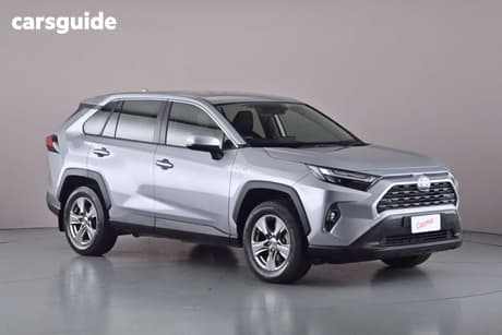 Silver 2022 Toyota RAV4 Wagon Gx (2Wd) Hybrid