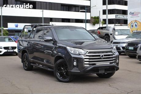 Grey 2022 Ssangyong Musso XLV Crew Cab Pickup Ultimate