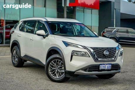 White 2025 Nissan X-Trail Wagon St (4Wd)