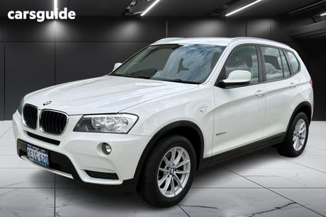 White 2012 BMW X3 Wagon Xdrive 20D