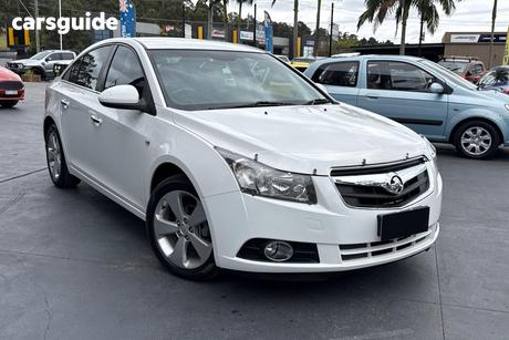White 2010 Holden Cruze Sedan Cdx