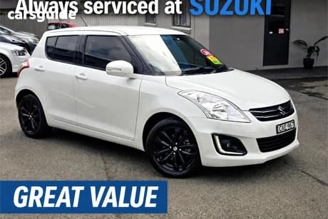 White 2016 Suzuki Swift Hatchback Glx Navigator