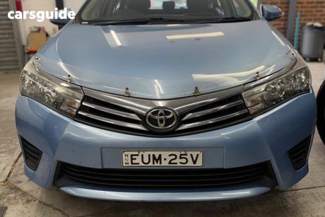 Blue 2016 Toyota Corolla Sedan Ascent