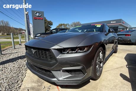 Grey 2025 Ford Mustang Fastback Ecoboost
