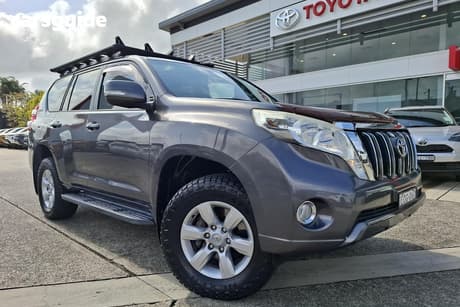 Grey 2015 Toyota Landcruiser Prado Wagon Gxl (4X4)