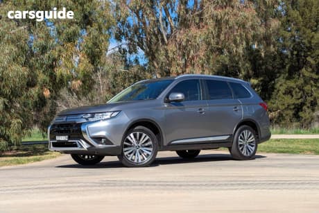 Grey 2019 Mitsubishi Outlander Wagon Ls 7 Seat (2Wd)