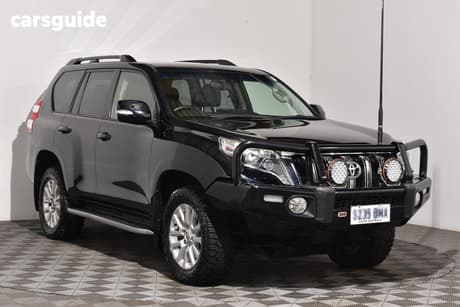 Black 2017 Toyota Landcruiser Prado Wagon Vx (4X4)