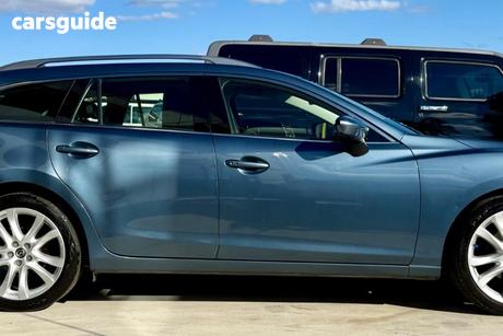 Blue 2013 Mazda 6 Wagon Gt