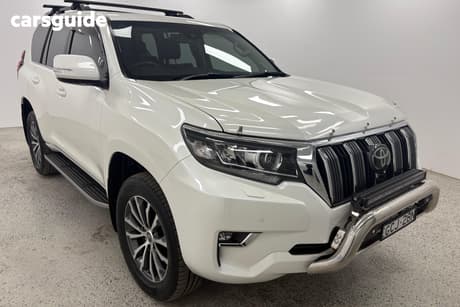 White 2022 Toyota Landcruiser Prado Wagon Kakadu