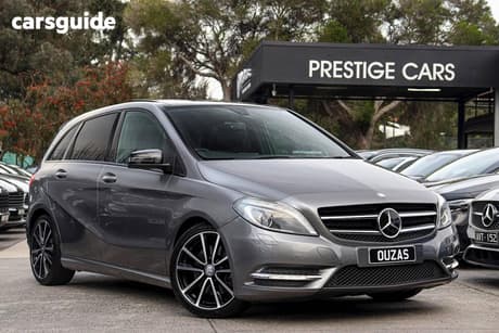 Grey 2014 Mercedes-Benz B250 Hatchback