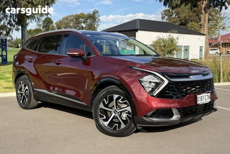 Red 2021 Kia Sportage Wagon Sx (Fwd)