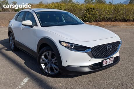 White 2022 Mazda CX-30 Wagon G20 Evolve (Fwd)