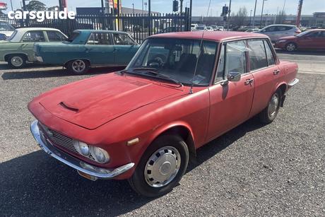 Red 1971 Mazda 1800 Sedan