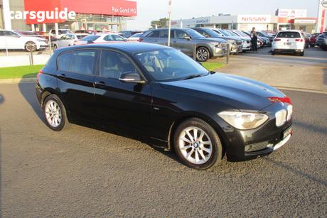 Black 2013 BMW 1 Hatch 116I R