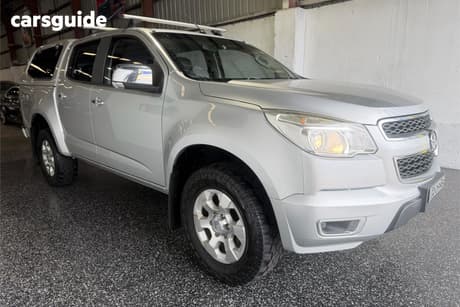 Grey 2015 Holden Colorado Crew Cab Pickup Ltz (4X4)