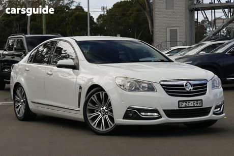 White 2016 Holden Calais Sedan