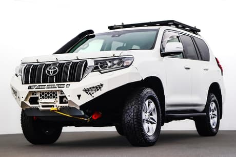 White 2022 Toyota Landcruiser Prado Wagon Gxl