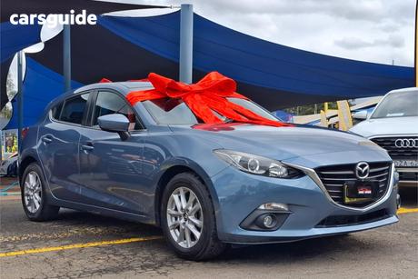 Blue 2015 Mazda 3 Hatchback Neo