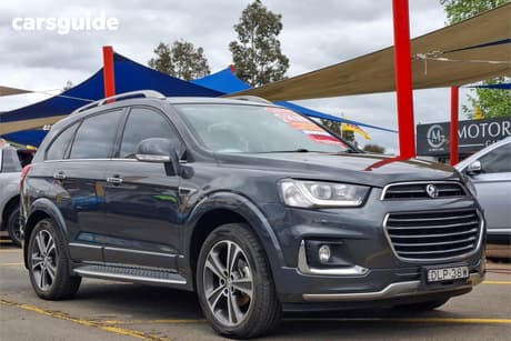 Grey 2017 Holden Captiva Wagon 7 Ltz (Awd)