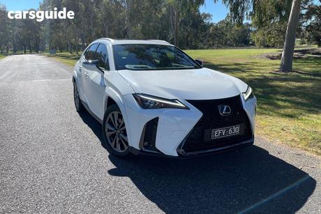 White 2024 Lexus UX300H Wagon F Sport Hybrid