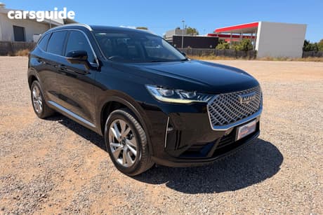 Black 2022 GWM Haval H6 Wagon Ultra