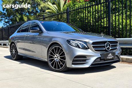 Grey 2018 Mercedes-Benz E200 Saloon