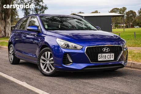 Blue 2020 Hyundai I30 Hatchback Active
