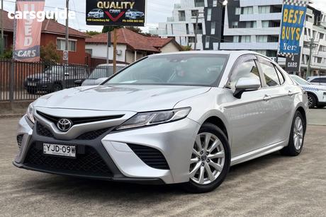 Silver 2019 Toyota Camry Sedan Ascent Sport