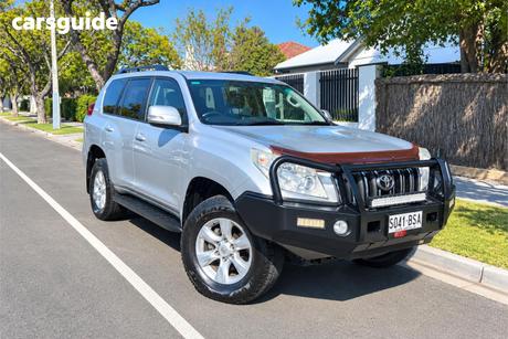 Silver 2013 Toyota Landcruiser Prado Wagon Gxl (4X4)