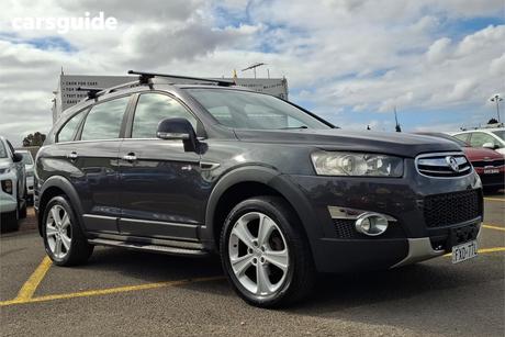 Grey 2013 Holden Captiva Wagon 7 Lx (4X4)