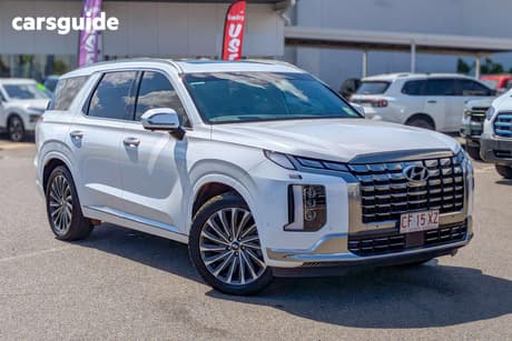 White 2022 Hyundai Palisade Wagon Highlander (8 Seat)