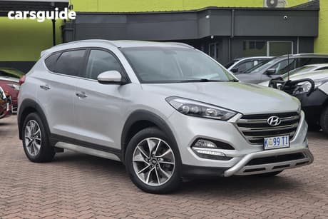 Silver 2017 Hyundai Tucson Wagon Elite (Awd)