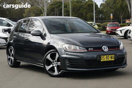 Grey 2015 Volkswagen Golf Hatchback Gti