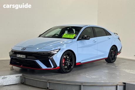 Blue 2024 Hyundai I30 Sedan N Premium