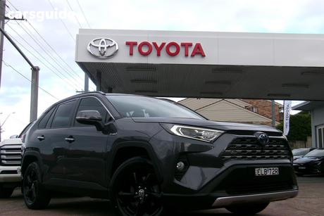 Grey 2020 Toyota RAV4 Wagon Cruiser (Awd) Hybrid